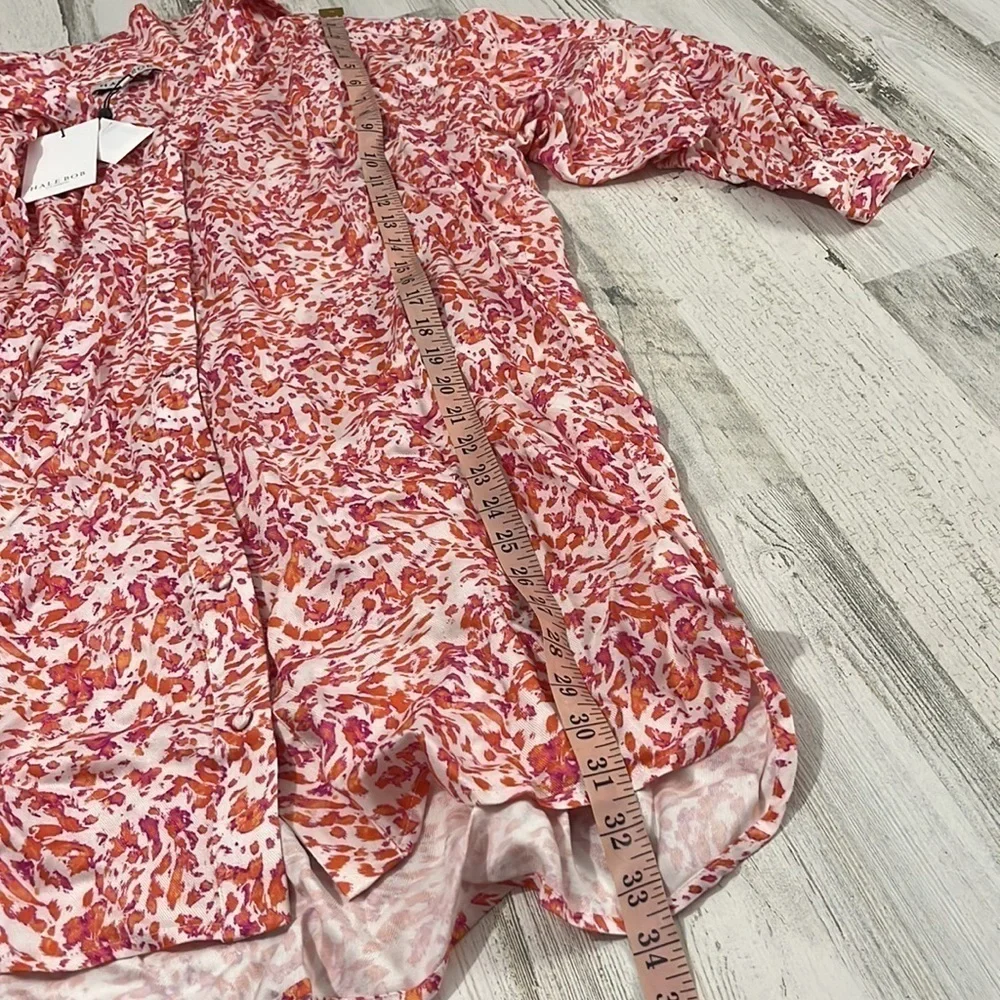 Hale Bob Gaia Twill Dress Size M NWT - Picture 9 of 9